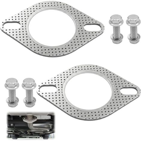 2 Joints d’Échappement 63 mm pour Bride et Raccord de Tuyau Automobile (1/5)