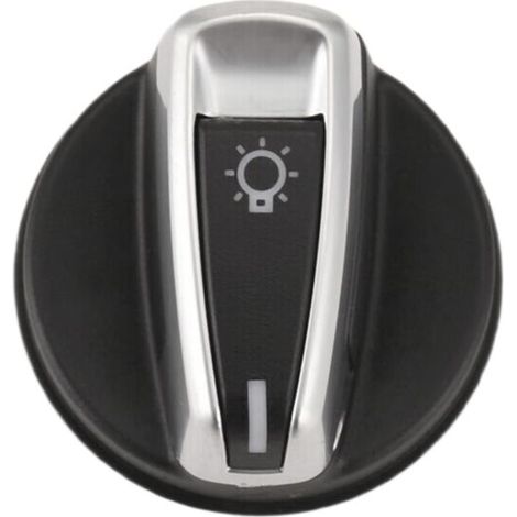Para BMW Serie 3 E90 E91 X1 E84 E88 E82, perilla giratoria para interruptor de faros delanteros, números de pieza 9169405 y 61319169405. (1/4)
