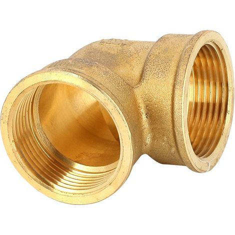 Raccord laiton - Coude 90° laiton à visser FF 1''1/4