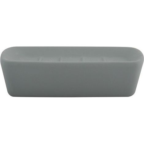 Jabonera Cerámica HAITI Gris MSV