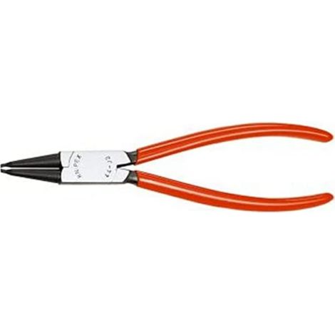 KNIPEX 44 11 J4 Pinza per anelli di sicurezza per anelli di sicurezza interni a fori rivestiti in resina sintetica atramentata nera 320 mm