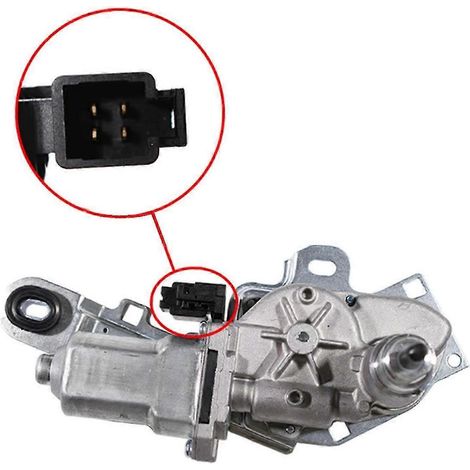 Motor del limpiaparabrisas trasero para Citroën C1, Peugeot 108 y Toyota Aygo (2014-2024) B000797280
