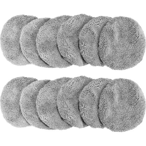 12 Pcs Nettoyeur Chiffon Microfibre Nettoyeur de Vitres Chiffon Weeper Aspirateur Pièces Robot Aspirateur Vadrouille Humide pour Hobot168/188 (1/5)