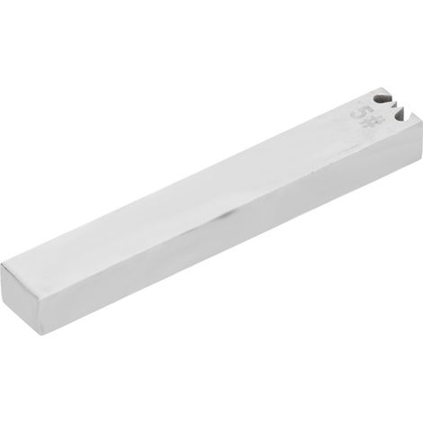 Moule en acier pour outil d'installation de fermeture éclair, accessoire pratique et facile à utiliser pour la fabrication de produits en cuir, épaisseur n° 5. (1/5)