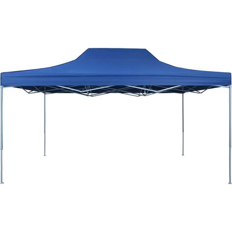 vidaXL Carpa pleglable Pop-up 3x4,5 m azul (1/2)