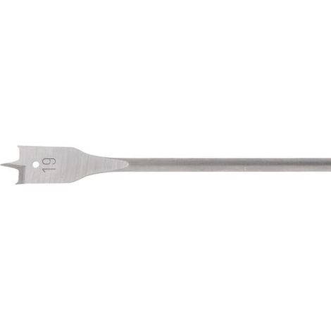 Mèche à bois plate Ø.19,0 x 400mm avec queue hex 1/4" HIKOKI 781741 (1/3)