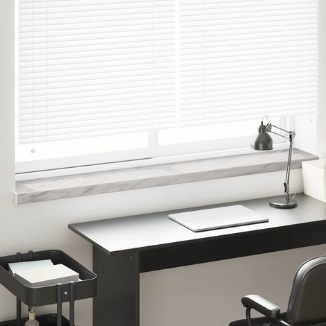 vidaXL Appui de fenêtre Texture marbre 160 x 20 x 4,5 cm PVC (1/5)