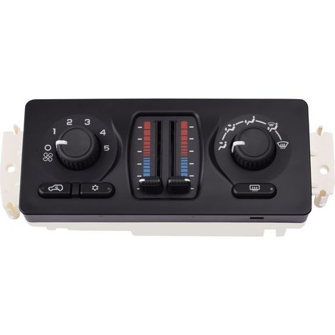 599-210XD New Climate Control Module with Manual AC for Chevrolet GMC Cadillac (1/4)
