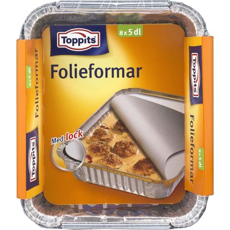 Moldes de aluminio con tapa 5dl 12uds DFP