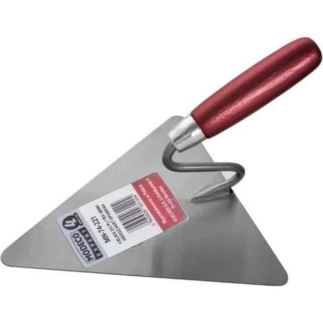 Attrezzo per muratore Modeco mn-74-221 lama in acciaio temprato manico ergonomico
