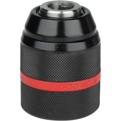 BUNTHAUS Mandrin de perçage sans clé, mandrin de perçage manuel 1/2-20 UNF, mandrin auto-serrant 0,04-0,51 pouce pour usages multiples (1/5)