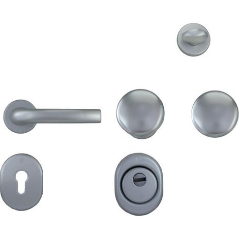 C KIT ACCESSORI INOX P/PORTA BLINDATA CIL EUROP