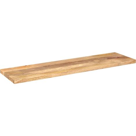 Dessus de table  Dessus de bureau  Plateau de table 110x40x3,8cm rectangulaire bois massif manguier