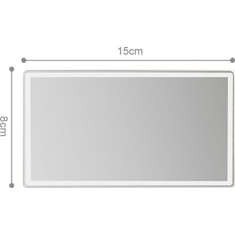 Miroir de courtoisie de voiture universel pare-soleil miroir cosmétique 1 pièces pour le style du véhicule (1/5)