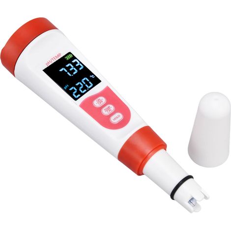 Tester PH Forte operabilità Modalità LCD Misura accuratamente il misuratore di qualità dell'acqua in materiali durevoli