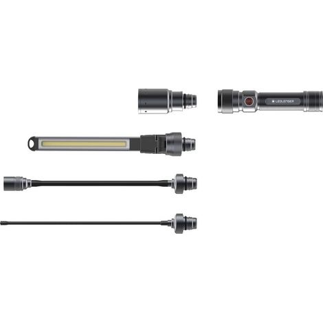 Set di luci da lavoro Workers Friend 250-500 lm Li-Ion 130m nero (1/5)