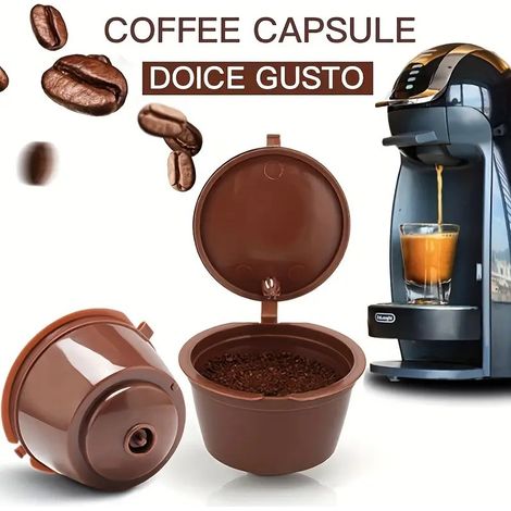 Wiederverwendbarer Kapselfilterbecher für Nescafé Dolce Gusto Nachfüllpackung