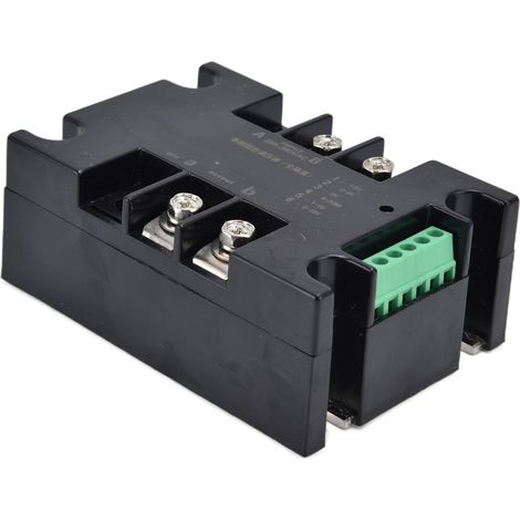 Régulateur de tension SCR monophasé à semi-conducteurs, relais de régulation électrique 220-380 V CA, SSR-100WA-H, sans dissipateur thermique (1/5)