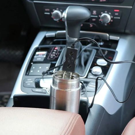 Scaldabagno portatile per auto, bollitore per auto 12V/24V, scaldabagno elettrico da viaggio, scaldabagno da campeggio (12V) (1/4)