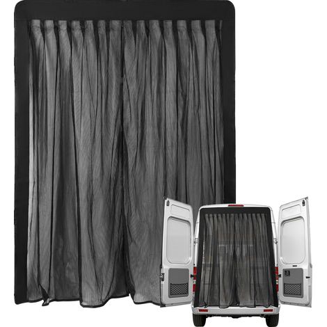 Jiubiaz Zanzariera magnetica per portiera di auto 150x110 cm, rete anti-insetti per auto, furgoni e SUV
