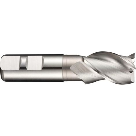 Fraise C336 DIN 844 K D.25mm Coupe-L.45mm HSS-E-PM Brut 40 degrés Z.3 DO (1/2)