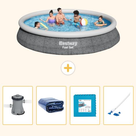 Bestway Bestway Fast Set Ronde - 457x84 cm - 5-pièces  S319 (1/5)