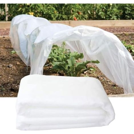 Tissu de Protection Thermique Anti-Gel pour Plantes Extérieures – Voile Hivernal Non Tissé Léger et Respirant – Housses de Couverture Hivernale (1/5)