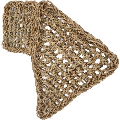 Hamac d'escalade pour lézards, divertissement pour animaux de compagnie, hamac triangulaire en jonc de mer et lianes de jungle (1/5)