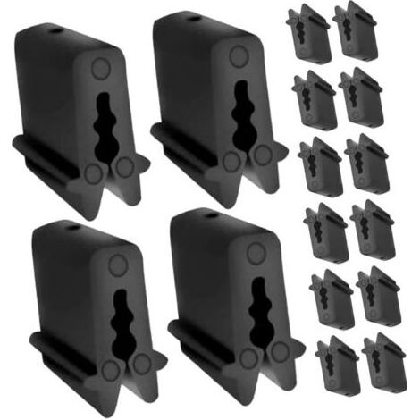 100pièces Clips De Fixation pour Serre Et Jardin Pinces Plastique pour Ombrage Filets Et Films Solaires (1/5)