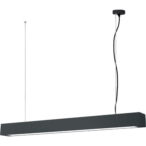 Lampada a sospensione LED Ibros grande nera 24W CCT Light Prestige (1/3)