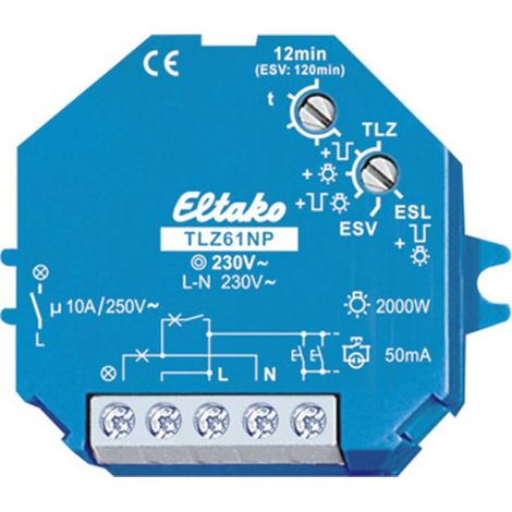 Eltako 61100102 Relè temporizzatore luci scale Ad incasso 230 V/AC