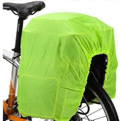 Housse de pluie pour sacoches de vélo - Protection imperméable, ultra-légère et pliable pour sacoche arrière-AquaForge (1/5)