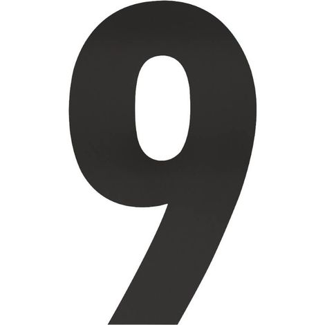 Maison numéro 9 XXL Numbra 50cm noir - 0023.402129