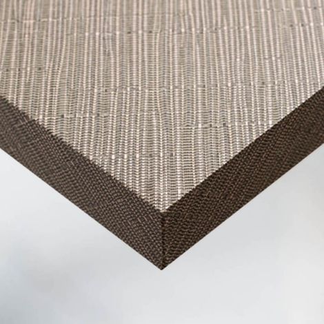 DIMEXACT - Vinyle adhésif effet tissu gris doré - 122 cm x 1 m - En Rouleau (1/3)
