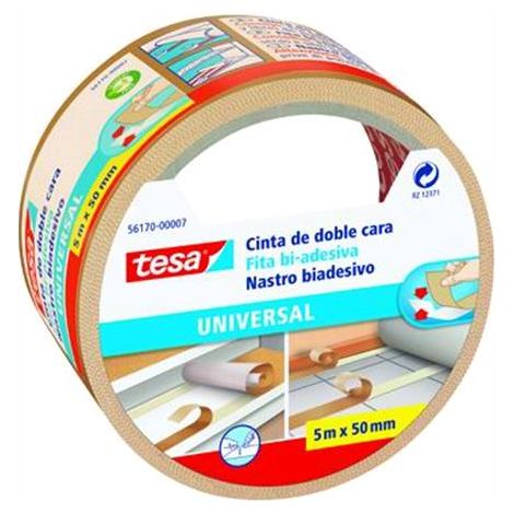 Nastro Biadesivo Tesa 56170 Universale 5M H.Mm. 50 Conf.36Pz