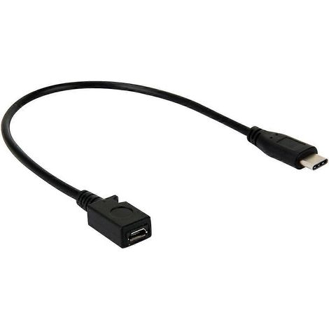 Câble USB Type-C 3.0 mâle vers Mini USB femelle (1/3)