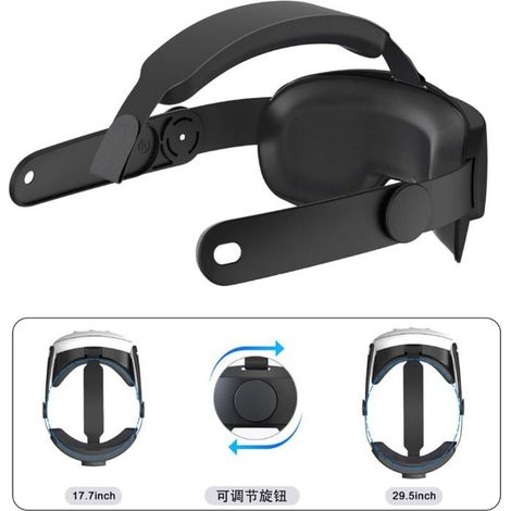 Lunettes de protection VR Smart Glasses Accessoires applicables à Oculus/Meta Quest 3 - Noir-RAPANDA (1/5)