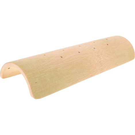 Oreiller cervical en bambou offrant un soutien ferme et design traditionnel chinois , d'épaule pour