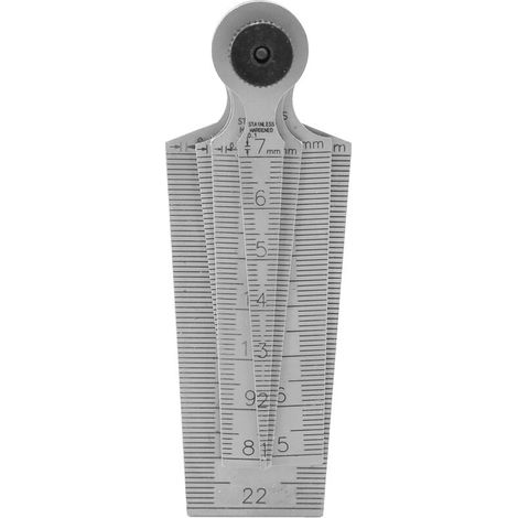 Gauge conique, métrique du feeler 1 29 mm concepteurs en acier inoxydable Ingénieurs Taille pour l'espace de mesure (1/5)