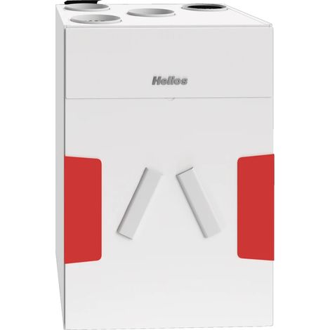 Helios KWL 470 W CF Centrale de ventilation R/L avec récupération de chaleur, moteurs EC, bypass automatique et serveur web, DN 160, 40409