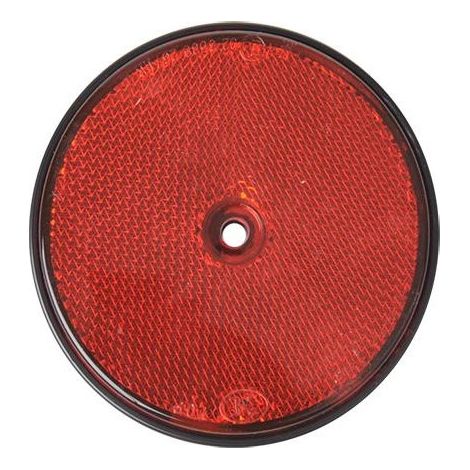 ProPlus rund Reflektor 80 mm rot