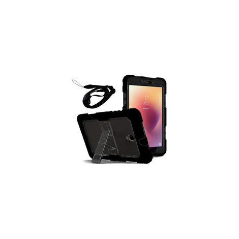 Funda protectora Alogy a prueba de golpes para Samsung Galaxy Tab A 8.0 T380/ T385, color negro. (1/5)