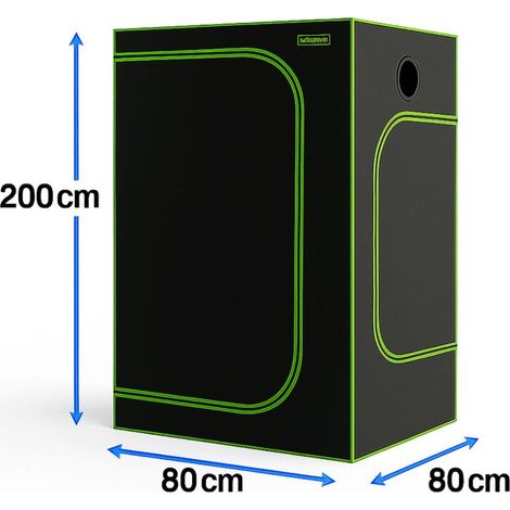 Dark Box Grow Zelt 80x80x200 cm - Indoor Growbox (1/5)