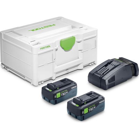 Festool Energie-Set SYS 18V 2xTBX8/SCA16