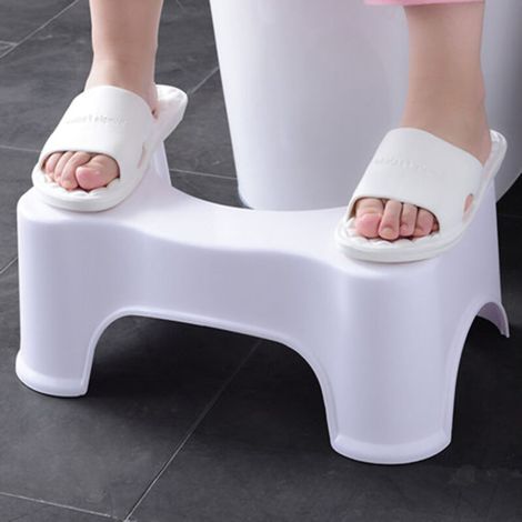 Rehausseur Ergonomique pour Toilette à 35° Universal Antidérapant pour Salle de Bain Blanc - Pour Personnes Âgées, Enfants et Femmes Enceintes