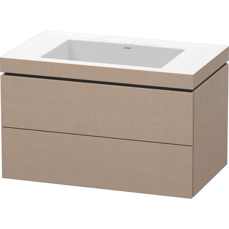 Duravit L-Cube conjunto encolado a pared, 2 cajones, sin