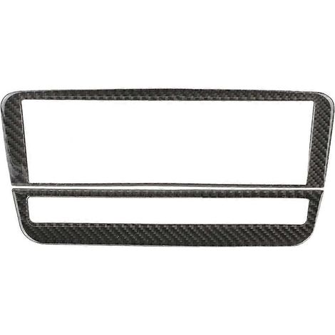 Cache de panneau de commande de climatisation CD en fibre de carbone pour Mercedes-Benz A B/GLA/CLA (Pure) (1/4)