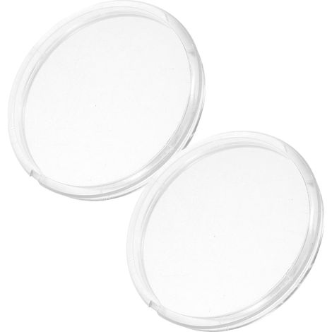 Capuchons de Manomètre en Plastique Transparents, Lot de 2, Barrière Étanche et Installation Simple pour Régulateur D'air et Manomètre (1/5)