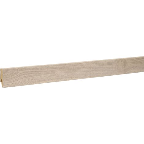 Classen Clip-Fußleiste 240 cm 58 x 19 mm Napoli grey Sockelleiste