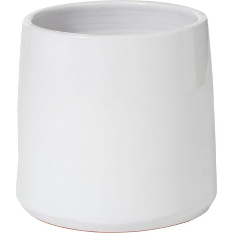 Cache-pot Selbert en Céramique - Blanc